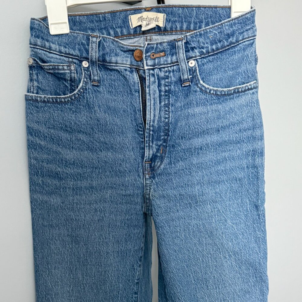 Madewell Perfect Vintage Wide Leg Crop Jeans